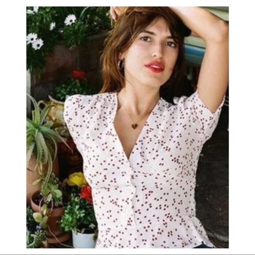 Rouje Momo top / like new